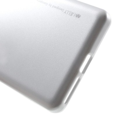 Sony Xperia E5 Mercury balts cieta silikona (TPU) futrālis / Vacins.lv