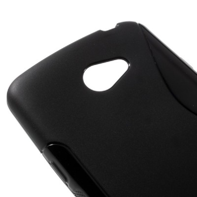 LG K5 (X220DSH) kieto silikono TPU juodas dėklas - nugarėlė / Priedai.lt