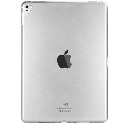 Apple iPad Pro 9.7 kieto silikono TPU skaidrus dėklas - nugarėlė / Priedai.lt