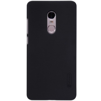 Xiaomi Redmi Note 4 Nillkin Frosted Shield juodas plastikinis dėklas / Priedai.lt