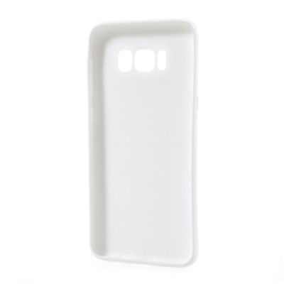 Samsung Galaxy S8 (G950) cieta silikona (TPU) balts apvalks / vacins.lv