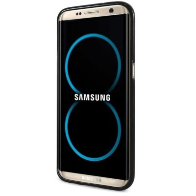 Samsung Galaxy S8+ (G955) Mercury melns cieta silikona (TPU) apvalks / vacins.lv