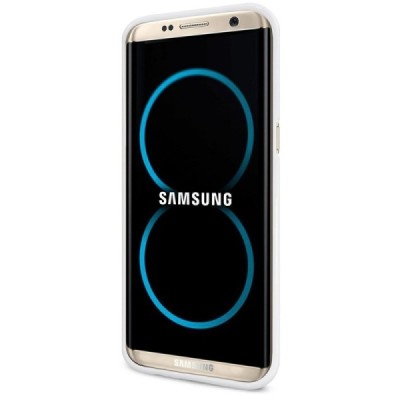 Samsung Galaxy S8+ (G955) Mercury balts cieta silikona (TPU) apvalks / vacins.lv