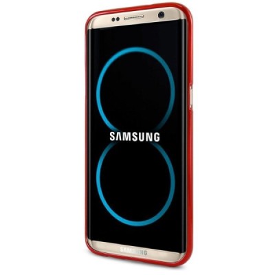 Samsung Galaxy S8+ (G955) Mercury raudonas kieto silikono tpu dėklas - nugarėlė / Priedai.lt