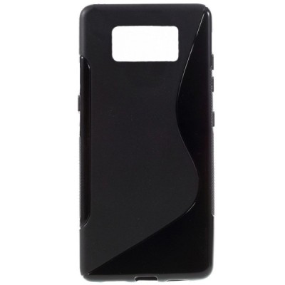 Samsung Galaxy S8 (G950) silikoninis TPU juodas dėklas - nugarėlė / Priedai.lt