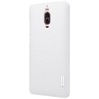 Huawei Mate 9 Pro Nillkin Frosted Shield balts plastmasas apvalks + ekrāna aizsargplēve / Vacins.lv