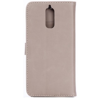 Huawei Mate 9 Pro (Huawei Mate 9 Pro Porsche Design) atvēramais ādas smilšains retro maciņš (maks) / Vacins.lv