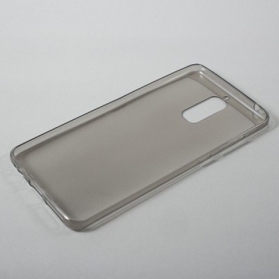 Huawei Mate 9 Pro (Porsche Design) pilkas (permatomas) kieto silikono TPU ploniausias pasaulyje bespalvis dėklas / Priedai.lt