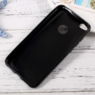 Huawei P9 Lite 2017 (Huawei P8 Lite 2017) kieto silikono TPU juodas dėklas - nugarėlė / Priedai.lt
