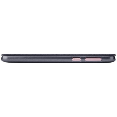 HTC U Play (Alpine) pilkas odinis atverčiamas Nillkin Sparkle dėklas / Priedai.lt