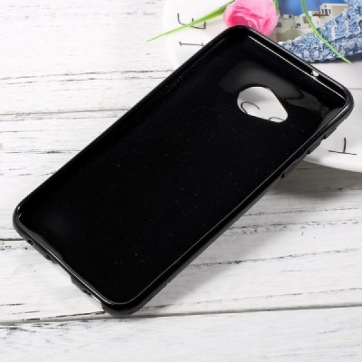 HTC U Play (Alpine) kieto silikono TPU juodas dėklas - nugarėlė / Priedai.lt