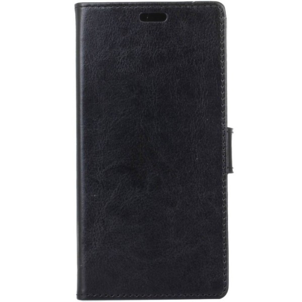 Atvēramais ādas maciņš - melns (Galaxy Xcover 4 / 4S)