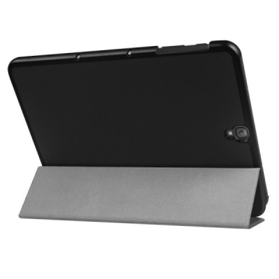 Samsung Galaxy Tab S3 9,7 (T820, T825) atvēramais melns maciņš / Vacins.lv
