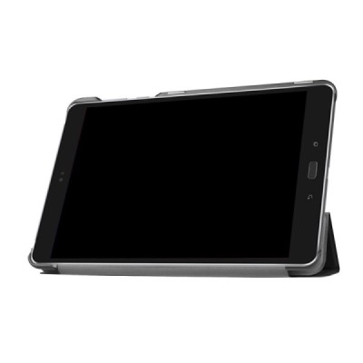 Asus ZenPad 3S 10 (Z500KL) atverčiamas juodas odinis dėklas - knygutė / Priedai.lt