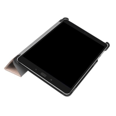 Asus ZenPad 3S 10 (Z500KL) atverčiamas auksinis odinis dėklas - knygutė / Priedai.lt