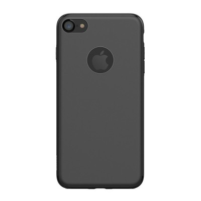 Apple iPhone 7 (iPhone 8) Baseus Mystery melns plastmasas apvalks / vacins.lv