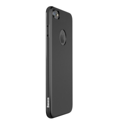 Apple iPhone 7 (iPhone 8) Baseus Mystery melns plastmasas apvalks / vacins.lv