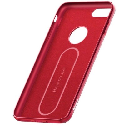 Apple iPhone 7 (iPhone 8) Baseus Mystery sarkans plastmasas apvalks / vacins.lv