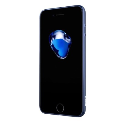 Apple iPhone 7 (iPhone 8) Baseus Mystery tumši zils plastmasas apvalks / vacins.lv