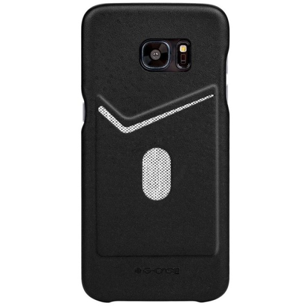 „G-Case“ Jazz ādas apvalks - melns (Galaxy S7 Edge)