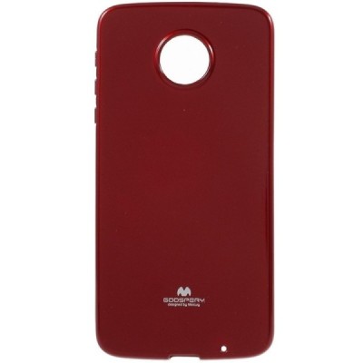Motorola Moto Z (Moto Z Droid) raudonas Mercury kieto silikono (TPU) dėklas / Priedai.lt