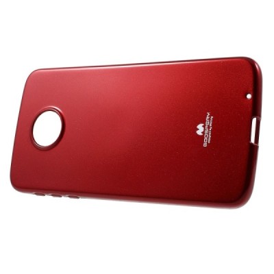 Motorola Moto Z (Moto Z Droid) raudonas Mercury kieto silikono (TPU) dėklas / Priedai.lt