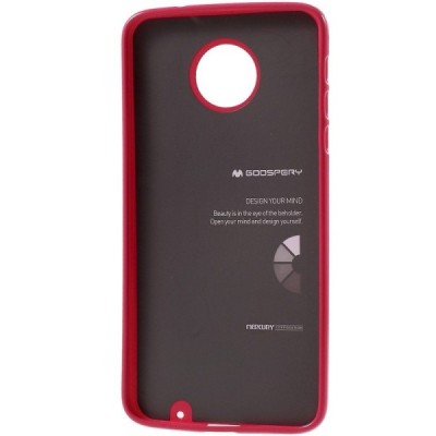Motorola Moto Z (Moto Z Droid) tamsiai rožinis Mercury kieto silikono (TPU) dėklas / Priedai.lt