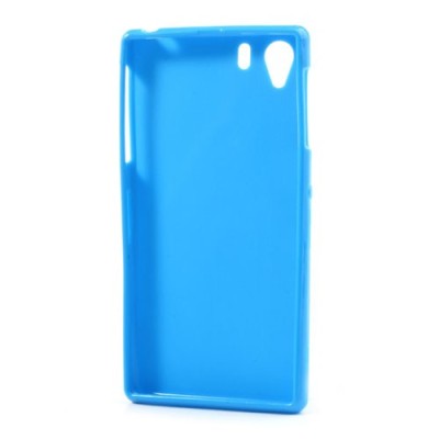„Jelly Case“ Sony Xperia Z1 mėlynas TPU dėklas / Priedai.lt