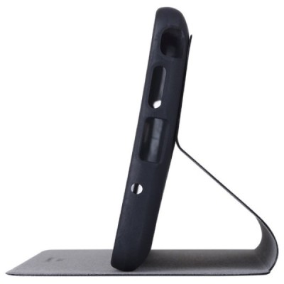 X-Level“ Slim Fit atverčiamas juodas odinis Samsung Galaxy Note 3 Neo (N7505, N7500, N7502) dėklas / Priedai.lt