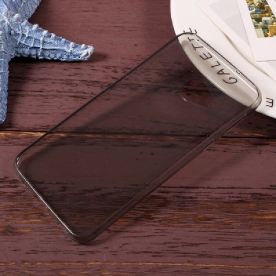HTC U Play (Alpine) skaidrus (permatomas) kieto silikono TPU ploniausias pasaulyje pilkas dėklas / Priedai.lt