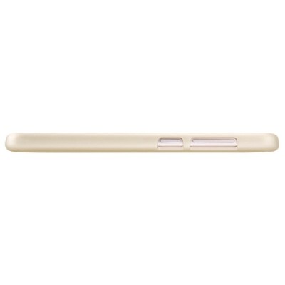 Xiaomi Redmi 4X Nillkin Frosted Shield auksinis plastikinis dėklas + apsauginė ekrano plėvelė / Priedai.lt