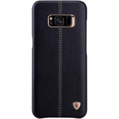 Samsung Galaxy S8 (G950) Plus „Nillkin“ Englon melns ādas apvalks / Vacins.lv