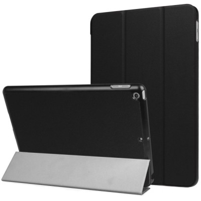 Apple iPad 9.7" 2017 (iPad 9.7" 2018) atvēramais melns maciņš / Vacins.lv