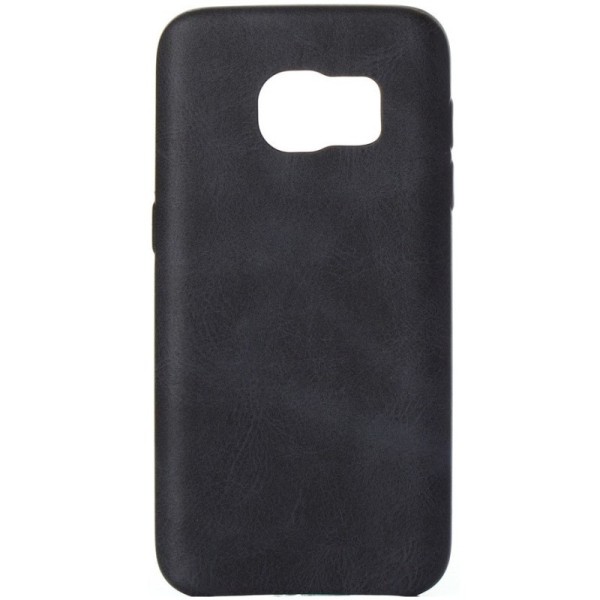 Slim Leather ādas apvalks - melns (Galaxy S7)