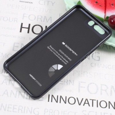 Huawei P10 (Huawei Ascend P10) juodas Mercury kieto silikono (TPU) dėklas - nugarėlė / Priedai.lt