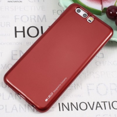 Huawei P10 (Huawei Ascend P10) Mercury sarkans cieta silikona (TPU) apvalks / vacins.lv