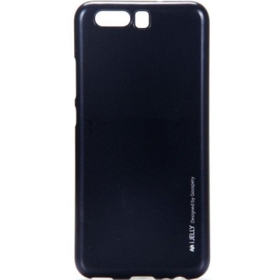 Huawei P10 Plus Mercury melns cieta silikona (TPU) apvalks / vacins.lv