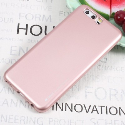 Huawei P10 Plus rožinis Mercury kieto silikono (TPU) dėklas - nugarėlė / Priedai.lt