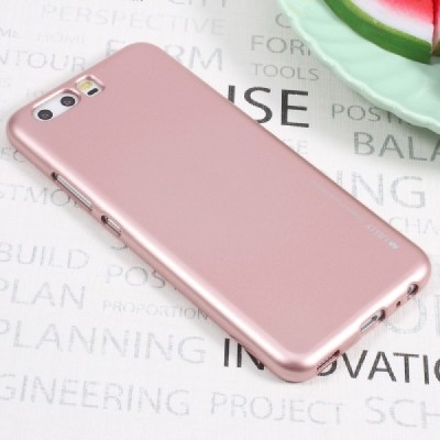 Huawei P10 Plus rožinis Mercury kieto silikono (TPU) dėklas - nugarėlė / Priedai.lt