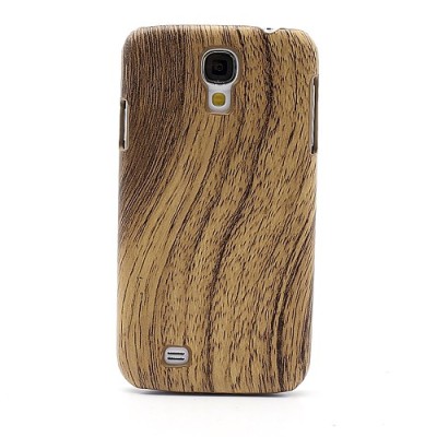Samsung Galaxy S4 i9505 plastikinis šviesaus medžio dėklas (dėkliukas, nugarėlė) (Samsung Galaxy S IV i9505, i9500, i9502 dėklas