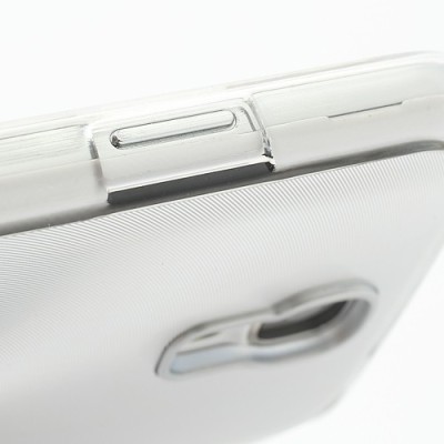 Samsung Galaxy S4 i9505 plastmasas cd stila sudrabs apvalks / vacins.lv