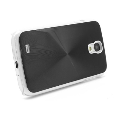 Samsung Galaxy S4 i9505 plastmasas cd stila melns apvalks / vacins.lv