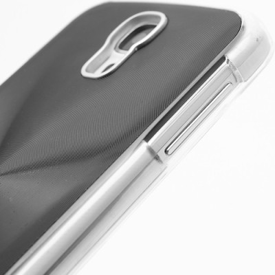 Samsung Galaxy S4 i9505 plastmasas cd stila melns apvalks / vacins.lv