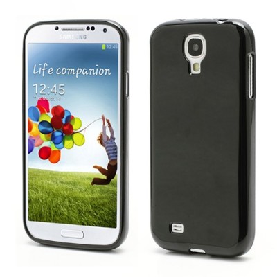 Samsung Galaxy S4 i9505 melns cieta silikona futrālis / Vacins.lv