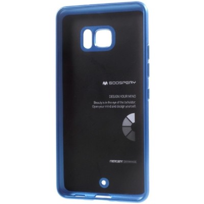 HTC U Ultra (Ocean Note) mėlynas Mercury kieto silikono (TPU) dėklas - nugarėlė / Priedai.lt