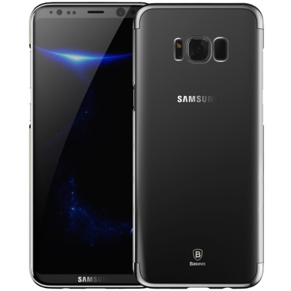 „Baseus“ Glitter apvalks - pelēks (Galaxy S8)