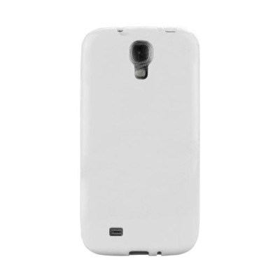 Samsung Galaxy S4 i9505 balts cieta silikona futrālis / Vacins.lv