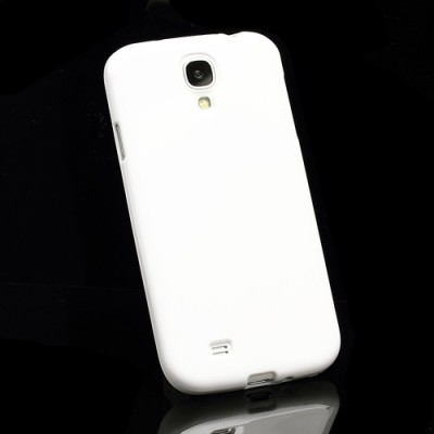 Samsung Galaxy S4 i9505 balts cieta silikona futrālis / Vacins.lv