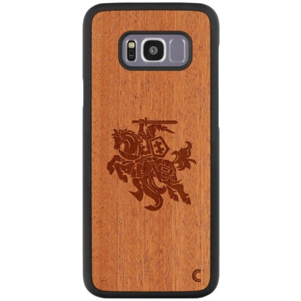 „Crafted Cover“ dabīga koka apvalks - Vytis (Galaxy S8)