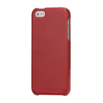 Sarkans Snap-on plastmāsas Apple iPhone 5 / 5S apvalks / Vacins.lv